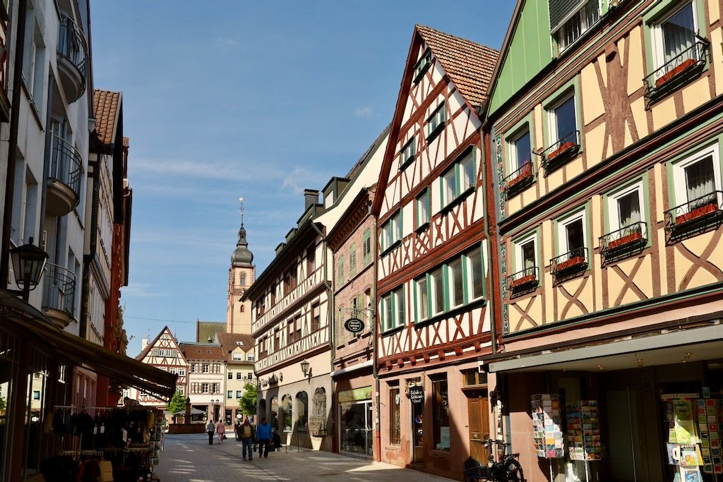 Hauptstrasse Tauberbischofsheim ruta romantica alemania
