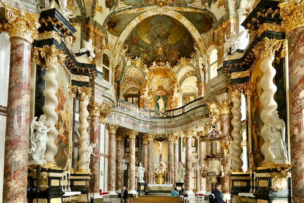 Hofkirche Residencia Wurzburgo Ruta Romantica Alemania