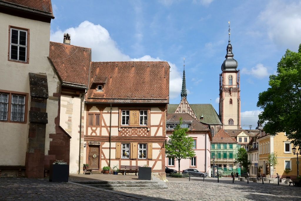 Iglesia San Martin Tauberbischofsheim ruta romantica alemania