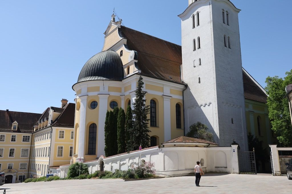 Iglesia Santa Cruz Heilig-Kreuz-Kirche de Donauwörth Ruta Romantica Alemania