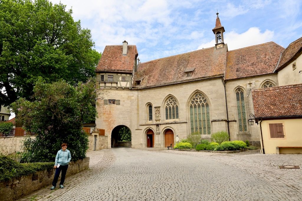 Iglesia de San Wolfgang Rothenburg ob der Tauber Ruta Romantica Alemania