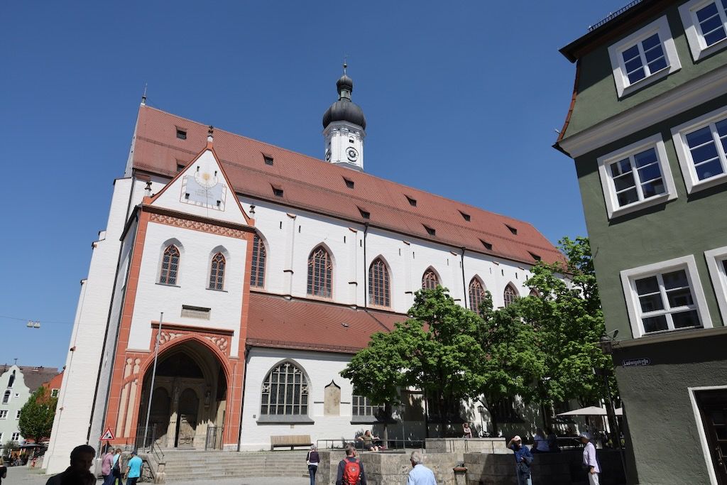 Iglesia de Santa María Landsberg am Lech ruta romantica alemania