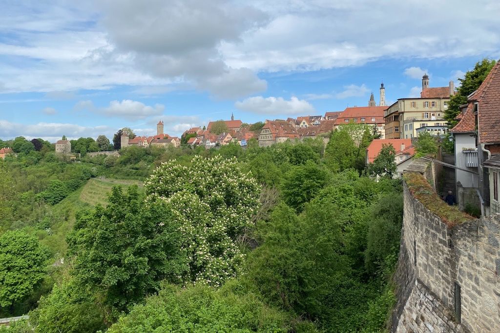 Mirador Rothenburg ob der Tauber Ruta Romantica