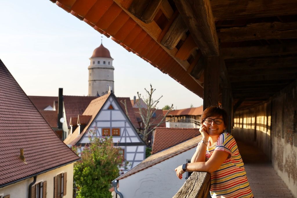 Murallas medieval de Nördlingen Ruta Romántica de Alemania