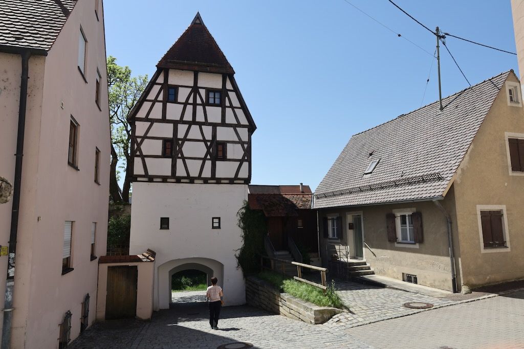 Puerta Färbertor Donauwörth Ruta Romantica