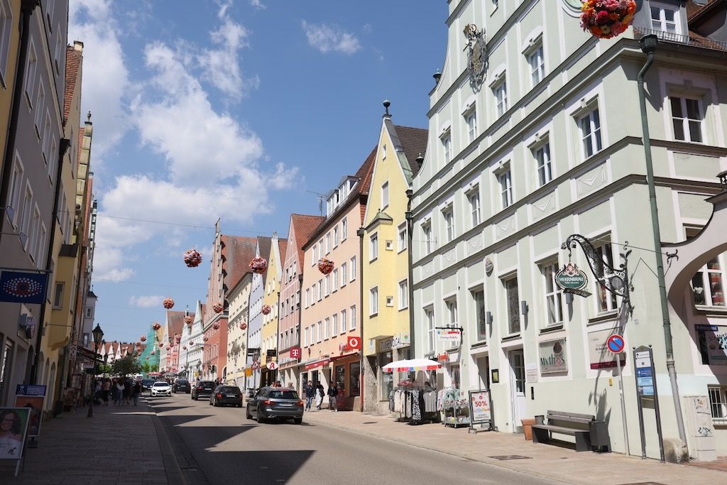 Reichsstraße Donauwörth Ruta Romantica Alemania