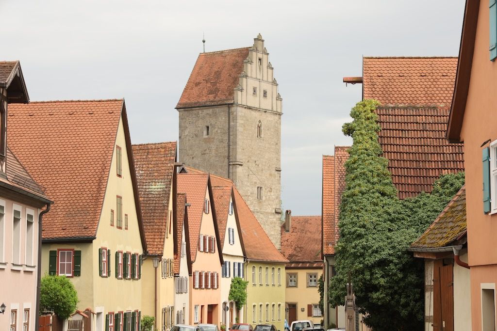 Rothenburger Tor Dinkelsbühl Ruta Romántica