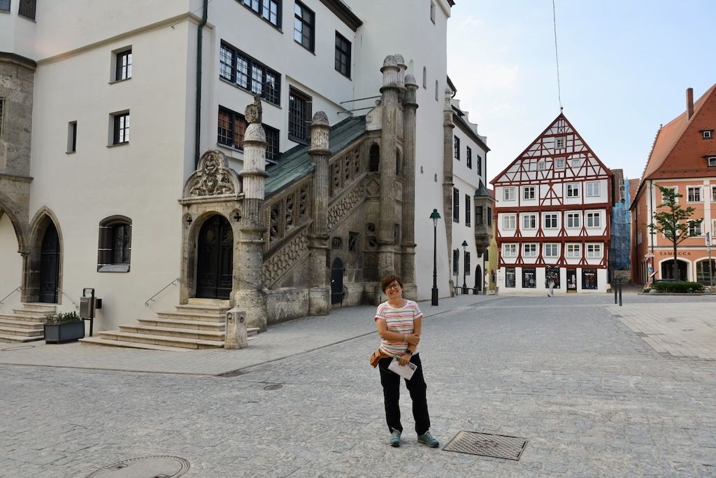 Steinhaus (casa de piedra) Nördlingen Ruta Romántica Alemania