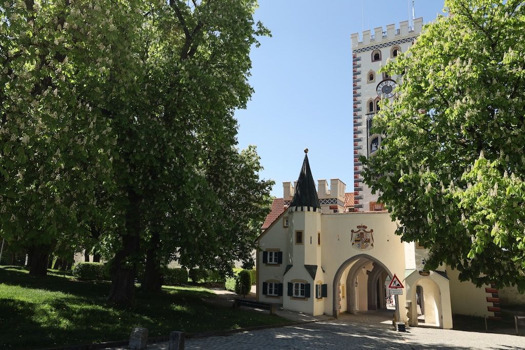 Torre Bayertor Landsberg am Lech ruta romantica alemania