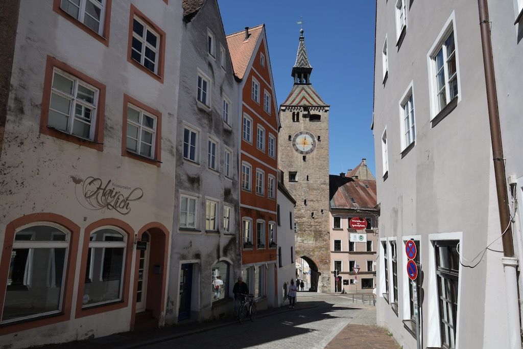 Torre medieval Schmalzturm Landsberg am Lech ruta romantica alemania