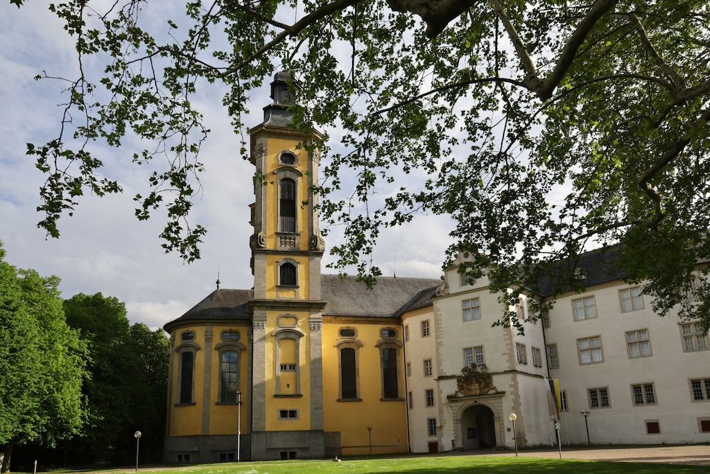 iglesia del castillo de Bad Mergentheim (Ruta Romántica)