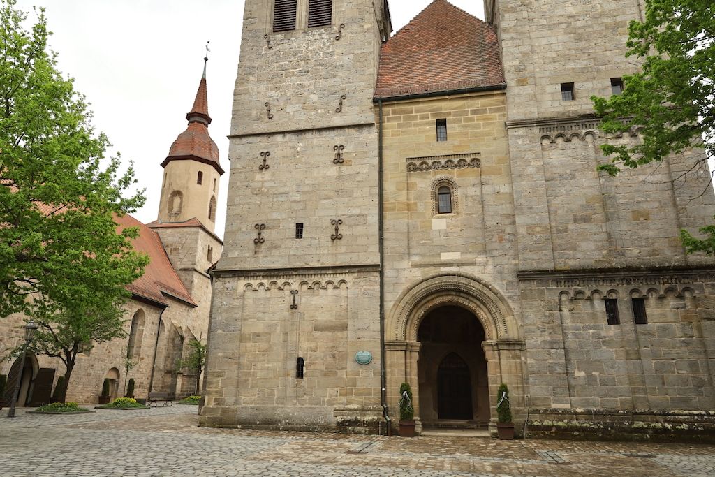 Feuchtwange pueblo Ruta Romantica Alemania