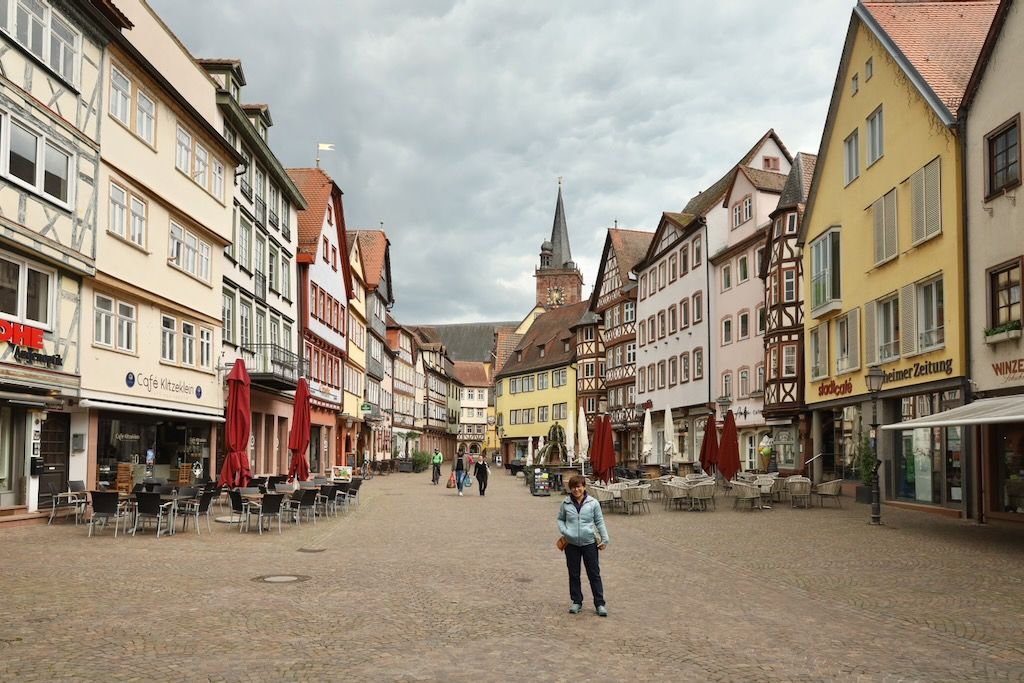 Plaza Mercado Marktplatz Wertheim am Main Ruta Romantica