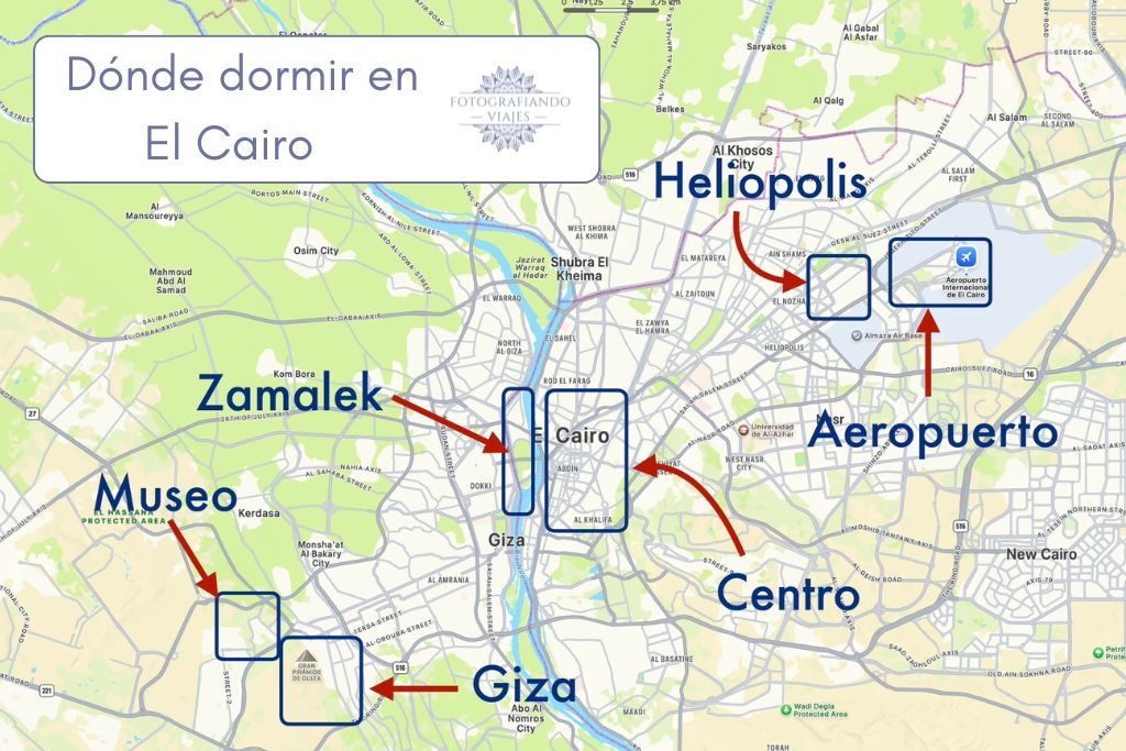 donde dormir en el cairo aeropuerto y cerca de las piramides de giza