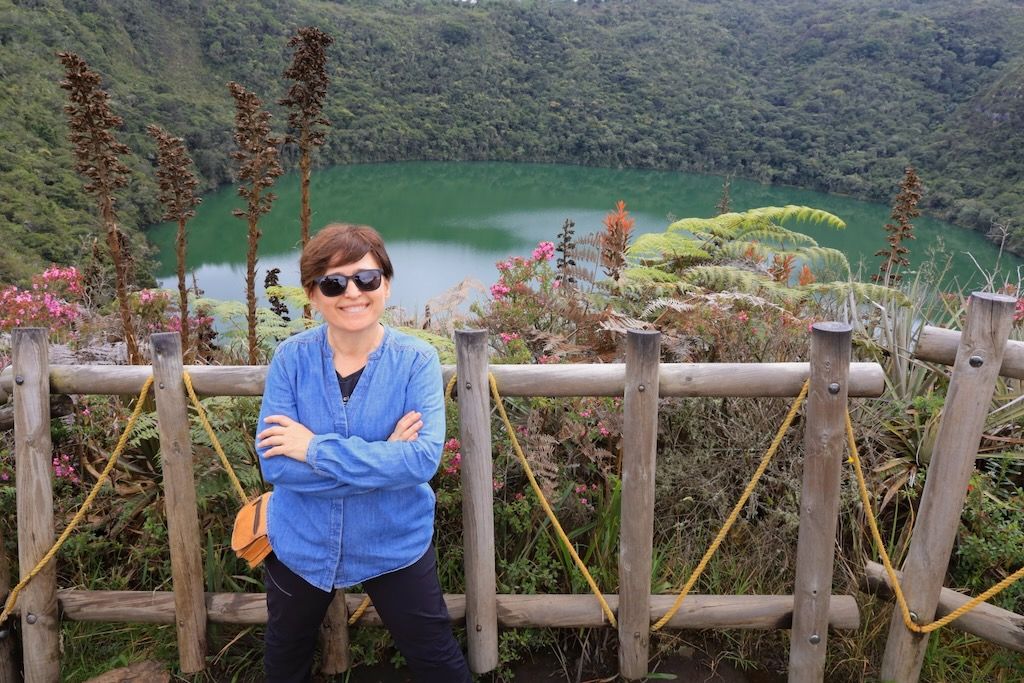 Laguna Guatavita Colombia Cundinamarca El Dorado miradores recorrido