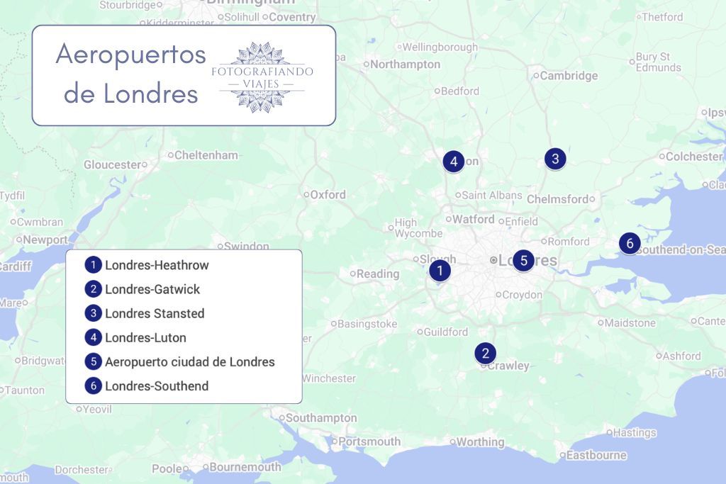 Aeropuertos de Londres