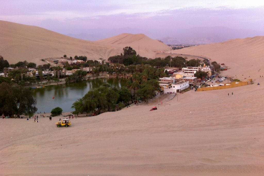 oasis Huacachina peru ruta