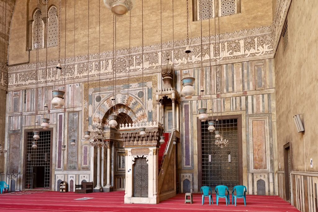 Mezquita y madraza del Sultan Hasan cairo