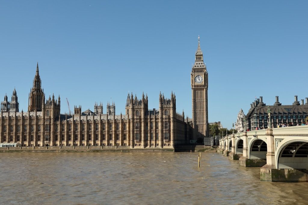 Palacio de Westminster Big Ben Londres