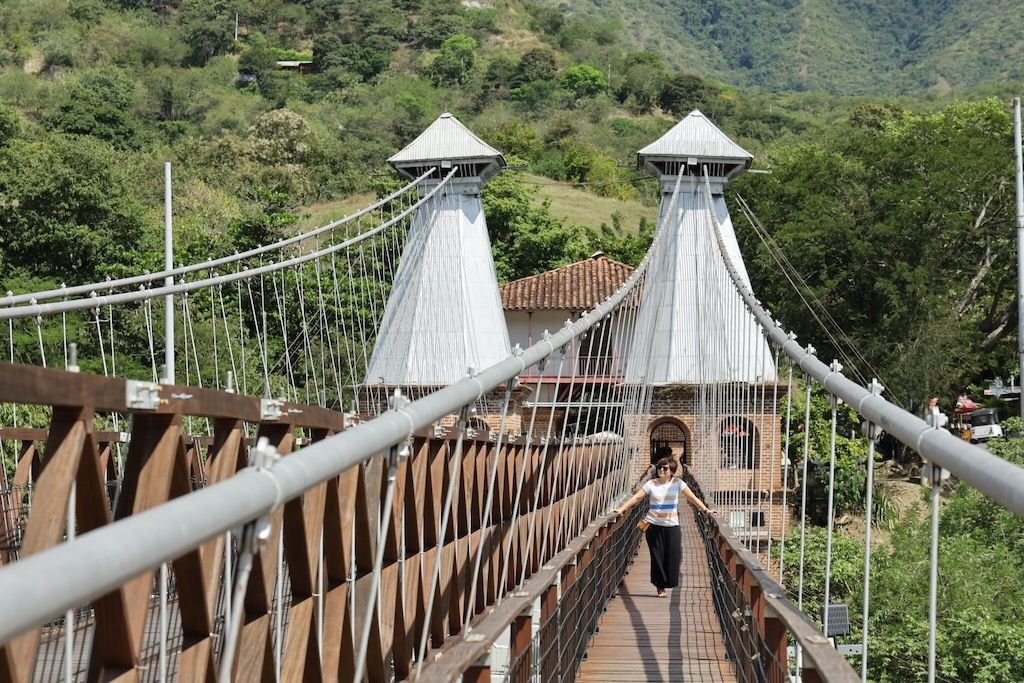 Puente Colgante de Occidente de santa fe de antioquia colombia
