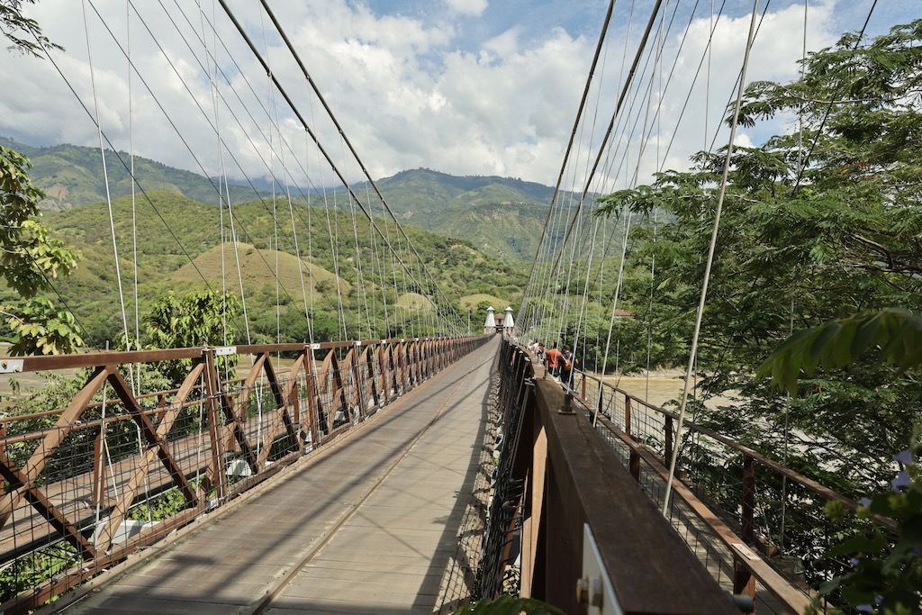 Puente Colgante de Occidente santa fe de antioquia colombia 