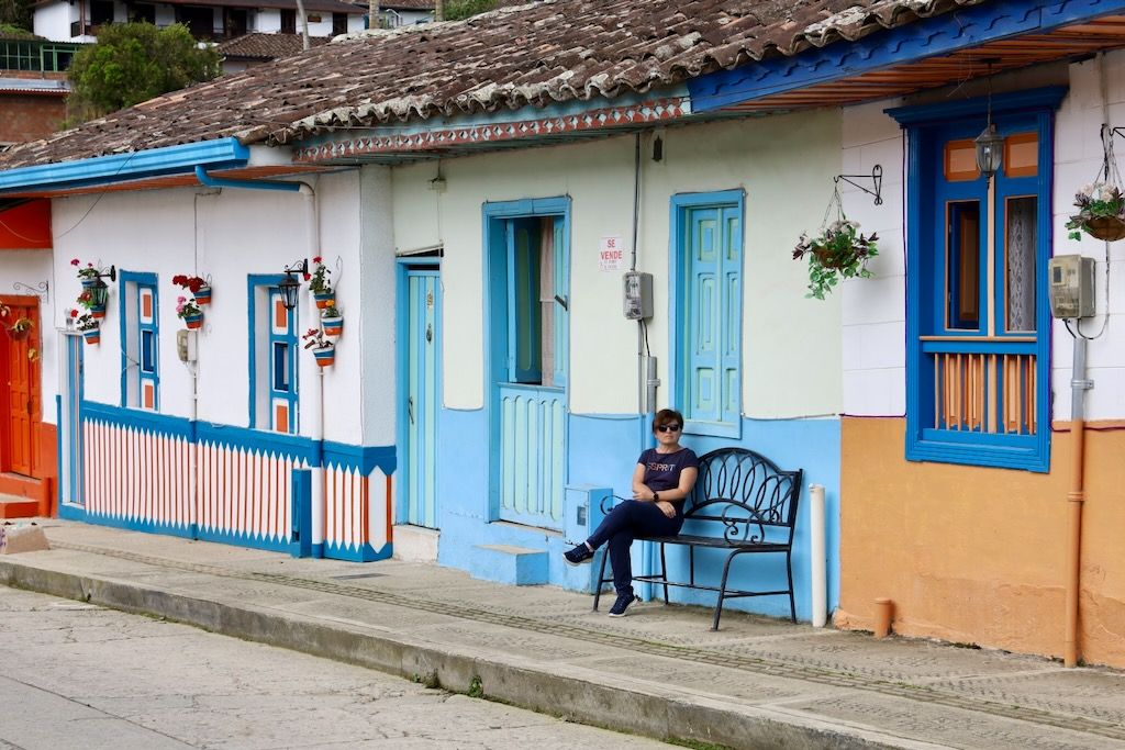 Salento Colombia casas de colores