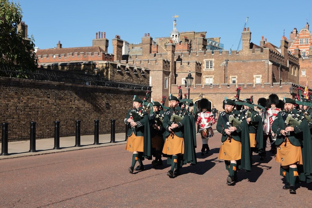 cambio de guardia en Londres