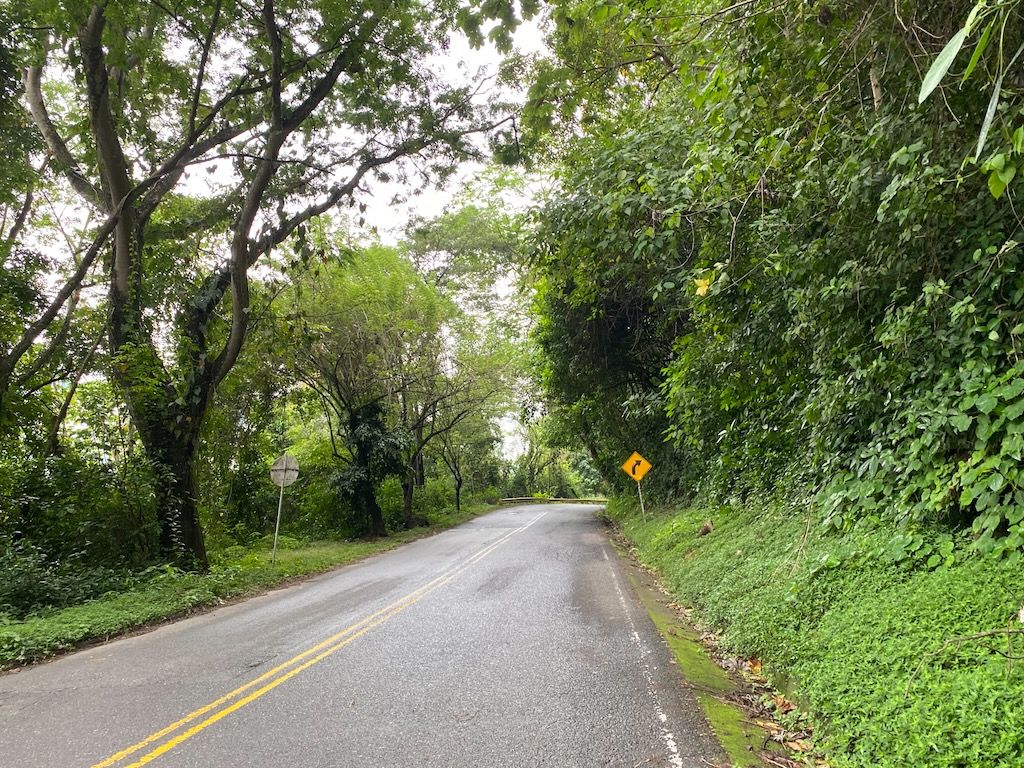 carretera de montaña en colombia