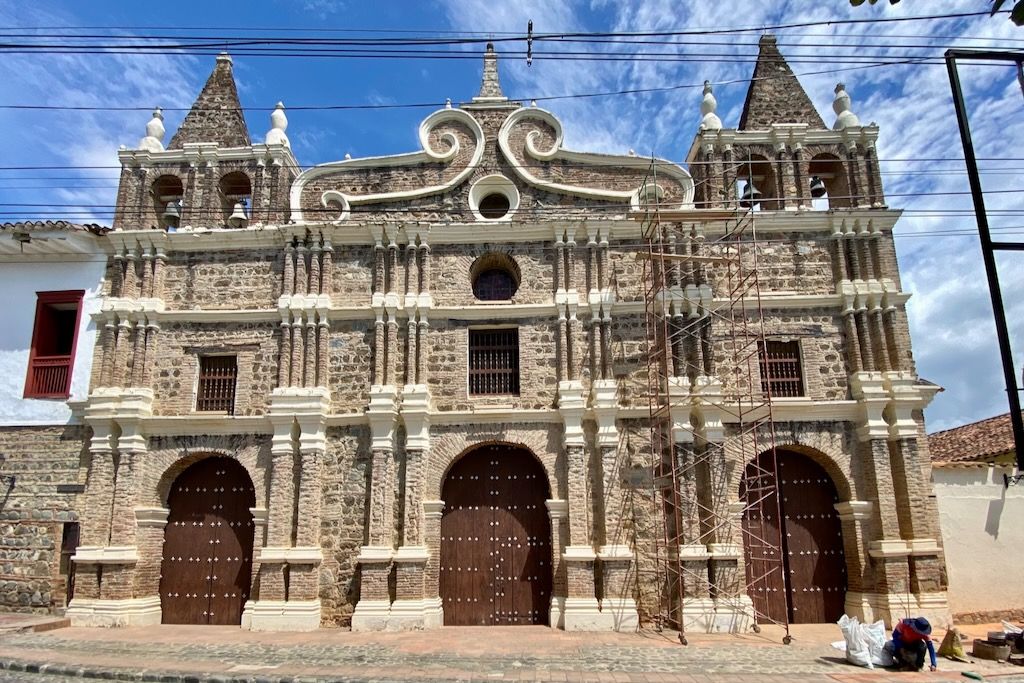 iglesia de Santa Bárbara santa fe de antioquia