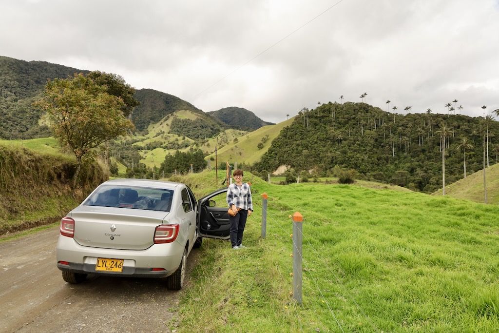 recorrido viaje en coche por colombia