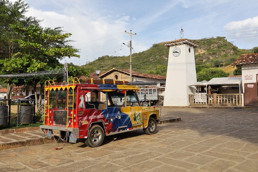 torre reloj Guane Santander Colombia