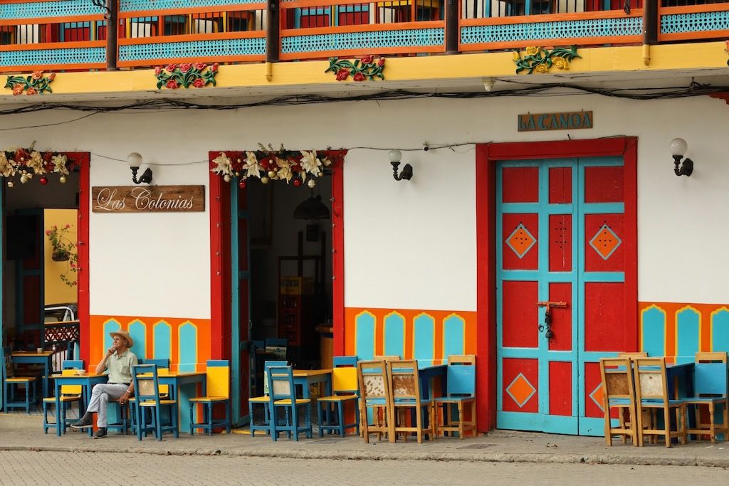 Plaza del Libertador que ver en Jardín (Antioquia) Colombia
