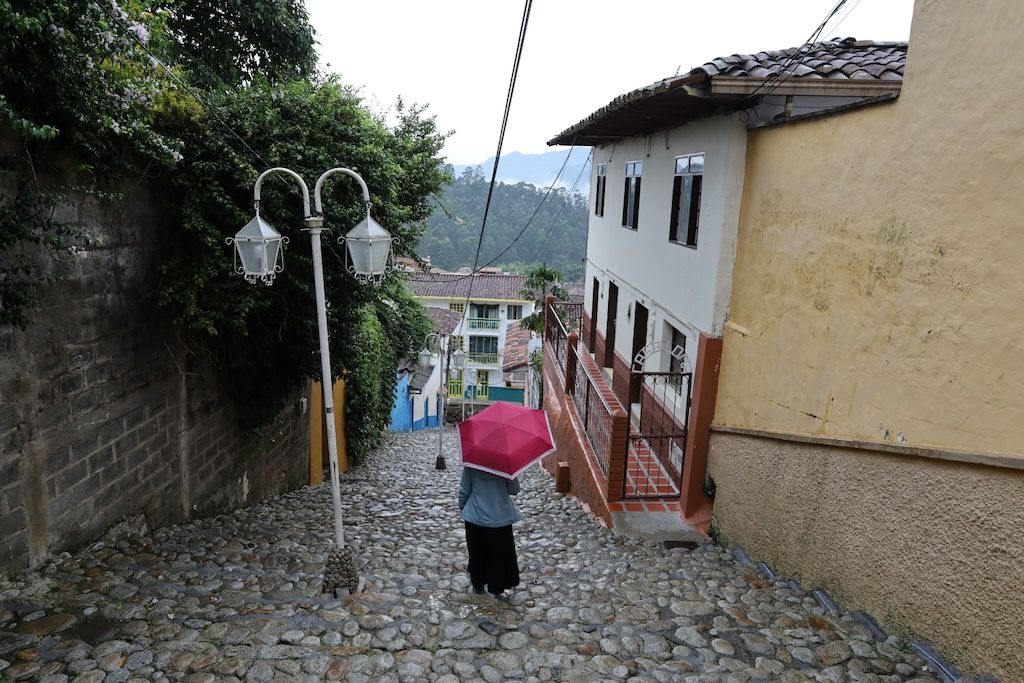 Calle 100 escalones Jericó antioquia colombia