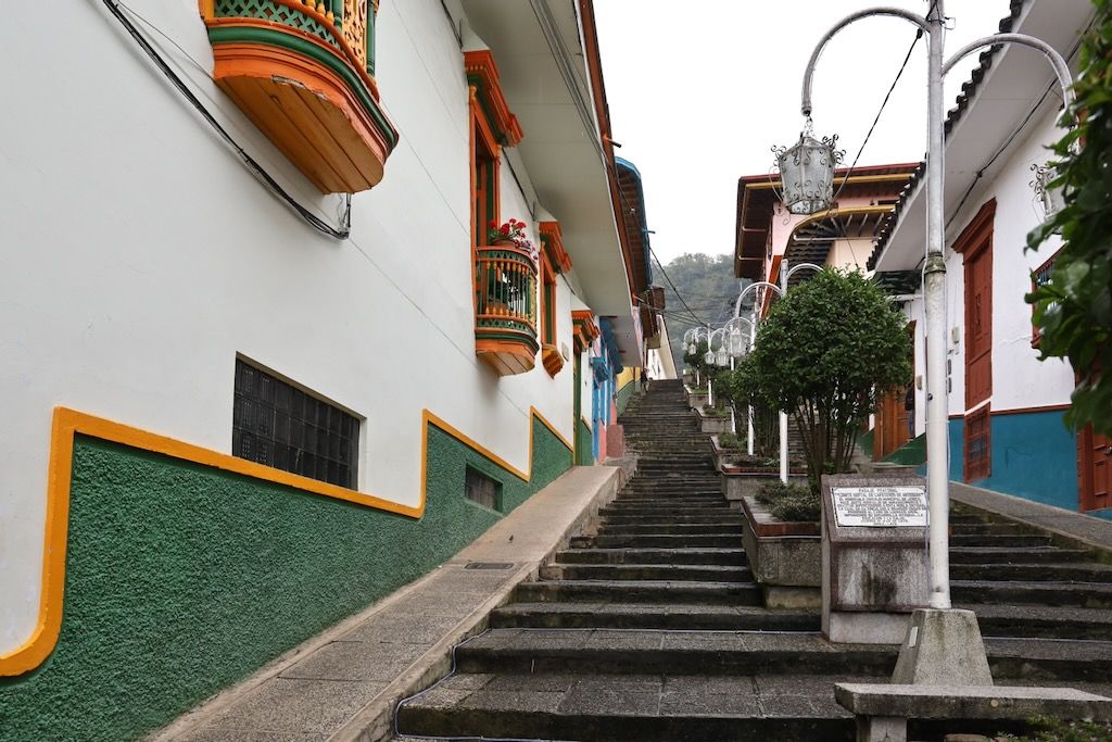 Calle 80 escalones Jericó antioquia colombia