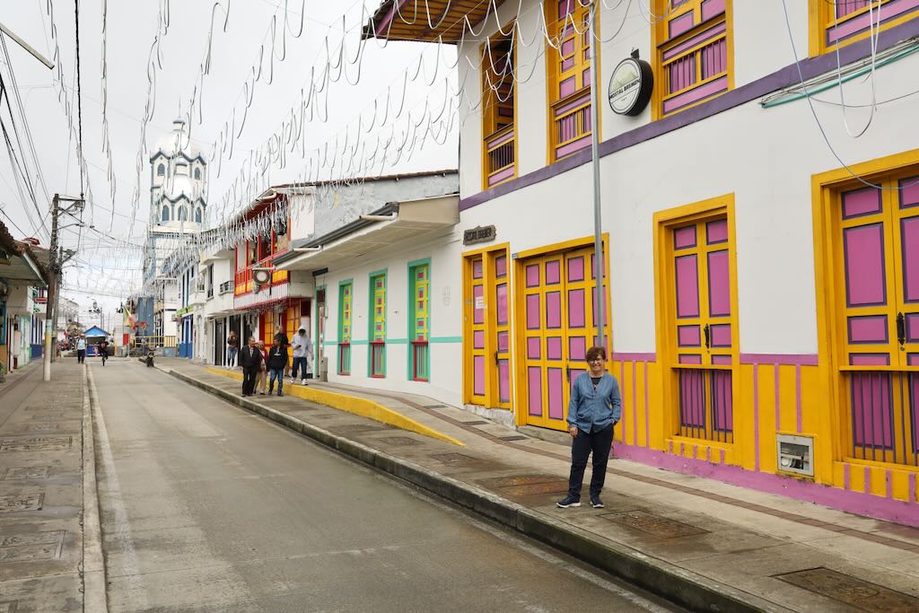 Calle tiempo detenido Filandia Quindio Eje Cafetero