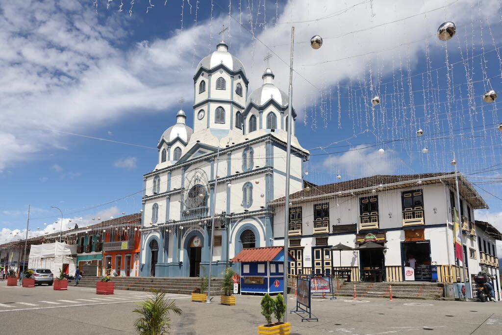 Filandia Quindio Eje Cafetero Colombia Parroquia Inmaculada Concepción
