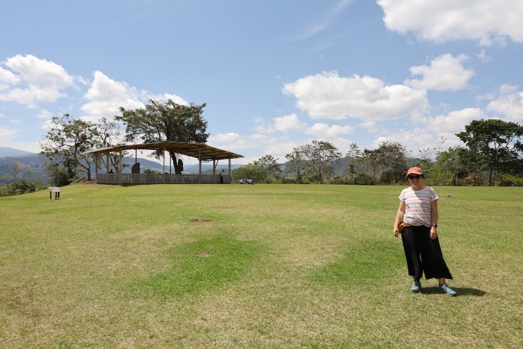 Parque arqueologico San Agustin Colombia alto lavapatas