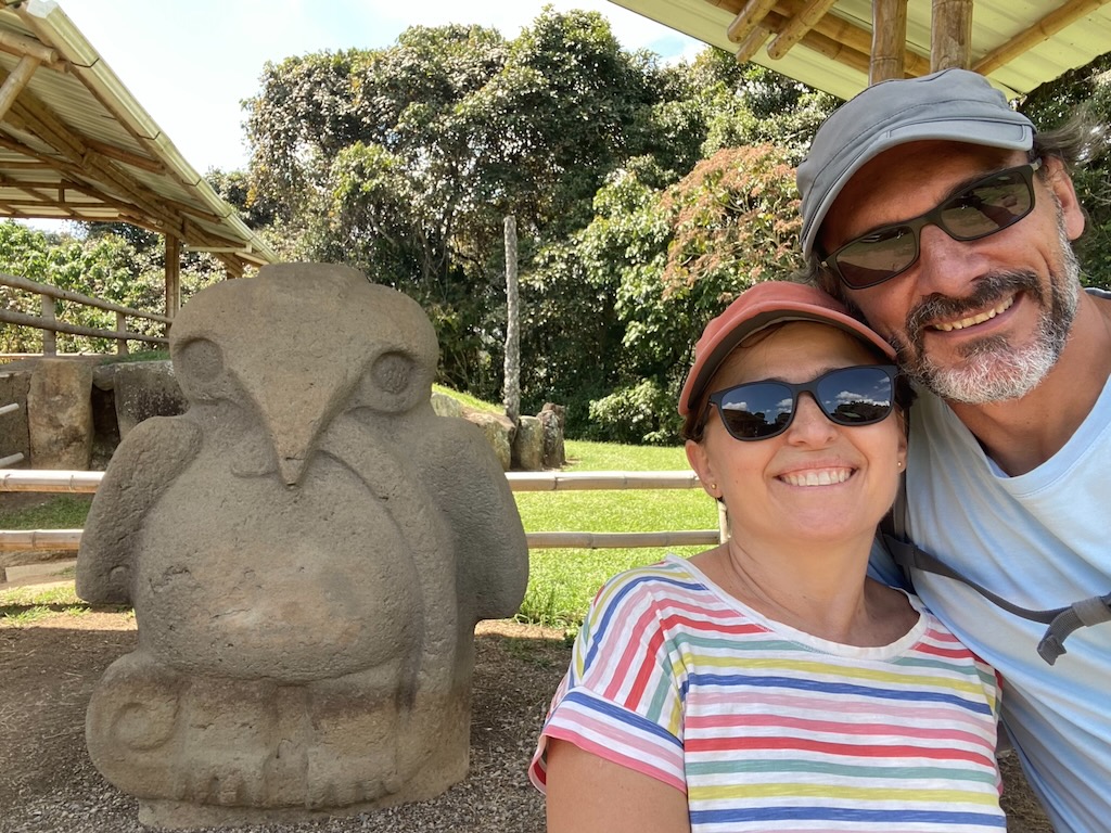 Parque arqueologico San Agustin Colombia mesita B