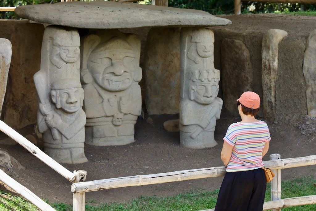 Parque arqueologico San Agustin Colombia mesita B