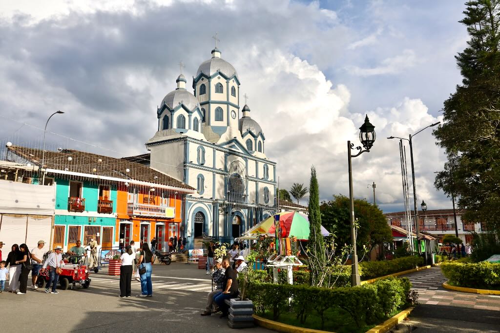Plaza Bolivar Filandia Quindio Eje Cafetero