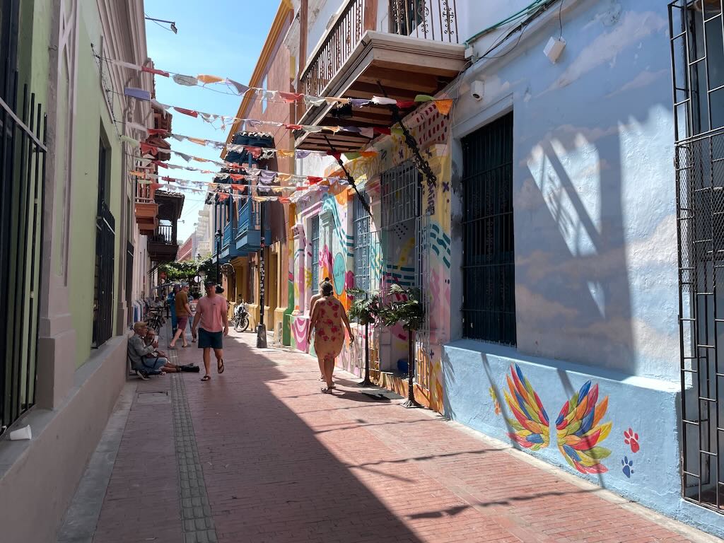 Calles en Santa Marta Colombia