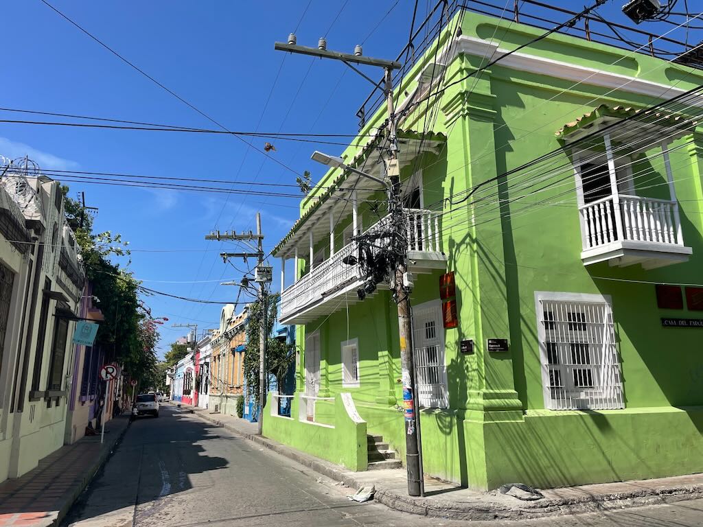 Calles en Santa Marta Colombia