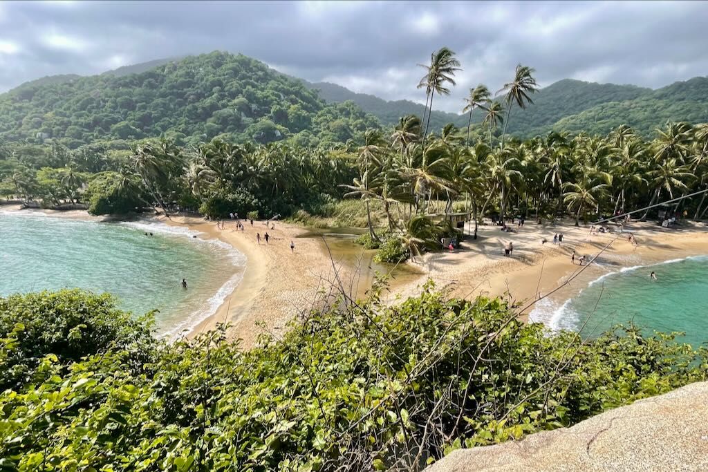 Playa Cabo San Juan del Guía parque Tayrona Colombia