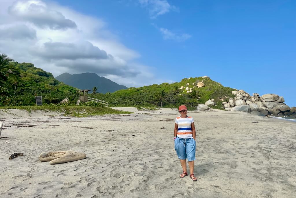 Playa Cañaveral parque Tayrona Colombia