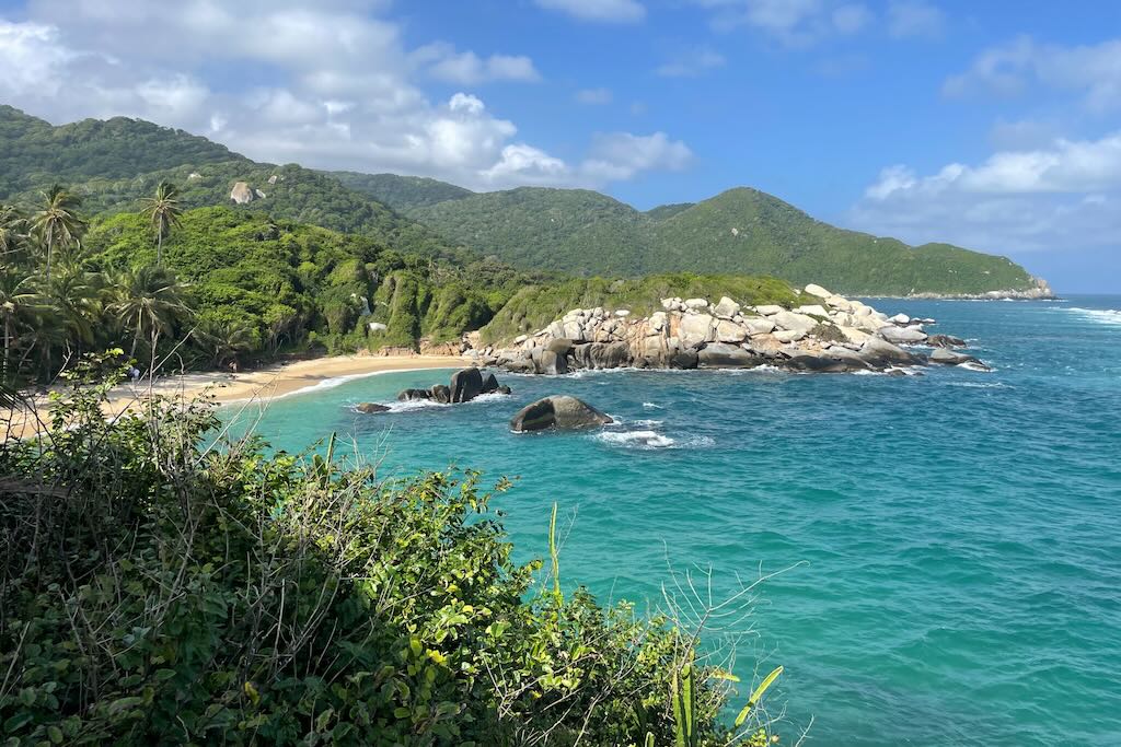 playa Cabo San Juan del Guía parque Tayrona Colombia