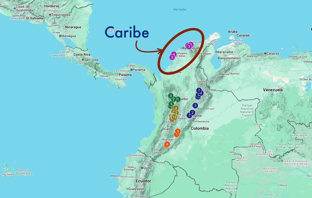 Ruta 10 días en Colombia