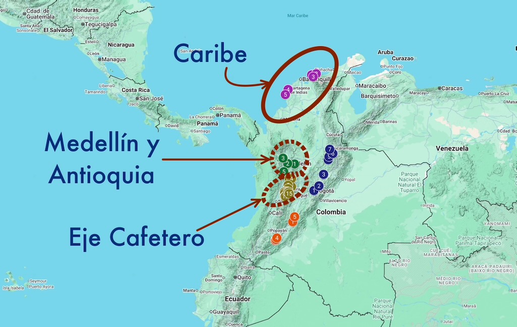 Ruta 15 días en Colombia