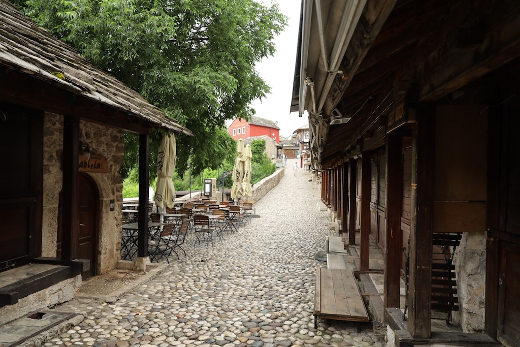 Calle Kujundžiluk en Mostar