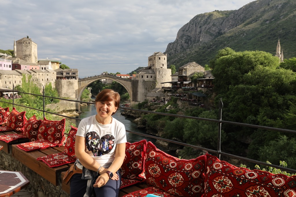 Mirador del puente viejo de Mostar